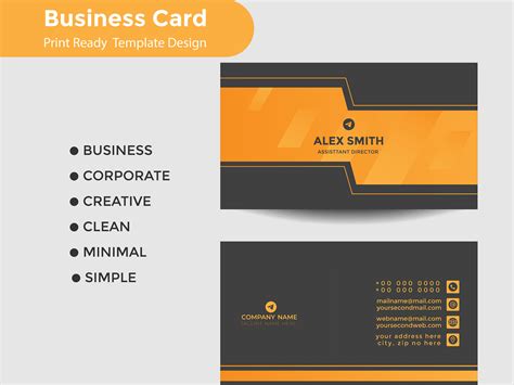 Business Card Printer Template 的图像结果