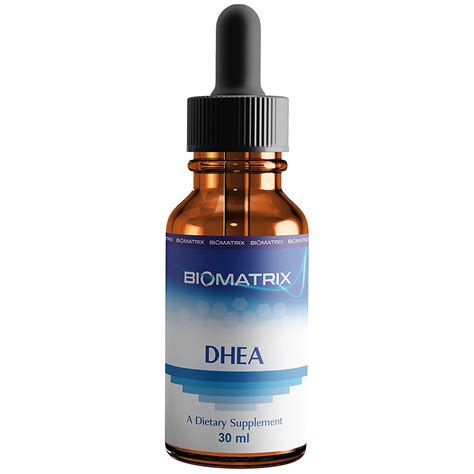 Buy BioMatrix DHEA Liquid Hormone Supplement for Adrenal, Brain, Heart ...