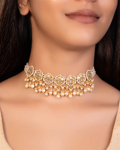 Harshi Polki Choker – Tyaani Jewellery Private Limited