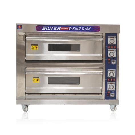 Electric Two Deck Four Tray Without Stone RCE-1000-204 -Silver Series ...
