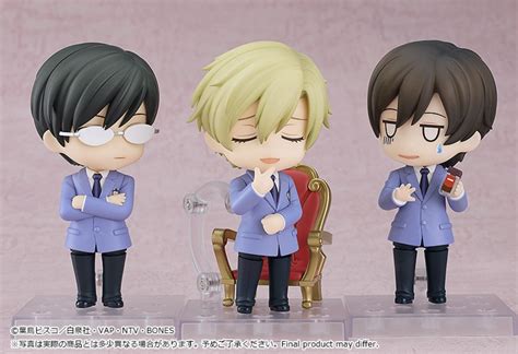 Ouran High School Host Club Nendoroids Arrive in August - Siliconera