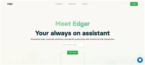 Image result for Edgar Computer Assistant