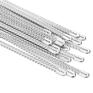 PATIKIL 7.1 Inch Spiral Steel Boning, 20 Pack 5mm Width Steel Spiral ...