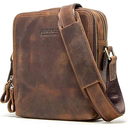 LEADERACHI Vintage Pure Hunter Leather Sling Bag For Mens. : Amazon.in ...