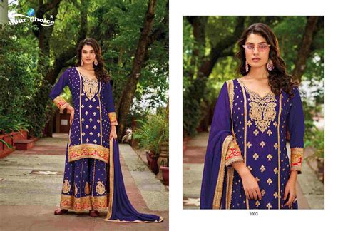 Your Choice Olive Plus Embroidery Salwar Suits