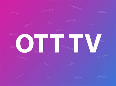 Ott TV Programme 的图像结果