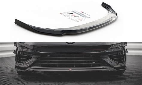 Maxton Design Front Splitter Lip V.6 for VW Golf Mk8 R | MODE Auto Concepts