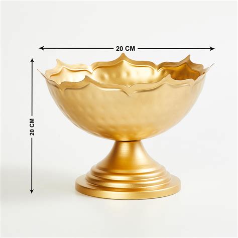 Buy Corsica Kamal Metal Decorative Bowl from Corsica by Home Centre at ...