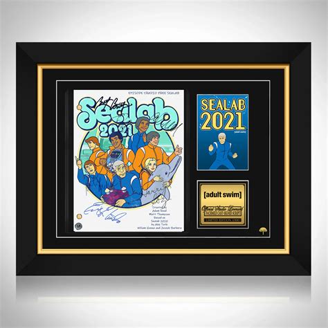 Sealab 2021 (2000) Transcript Limited Signature Edition Custom Frame ...