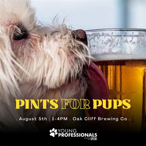 SPCA of Texas | Young Professionals' Pints for Pups at Oak Cliff ...