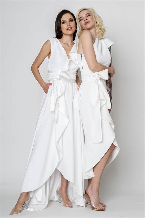 white night gown - CALLISTI Fashion