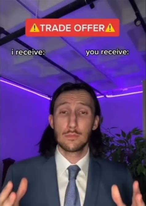 trade offer meme [Video Template] - YouTube