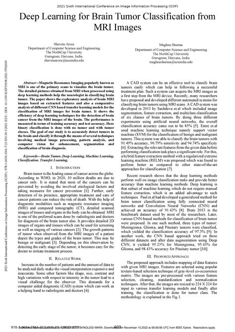 Image result for Deep Learning Algorithms Brain Tumor