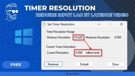 How to Optimize Timer Resolution 的图像结果