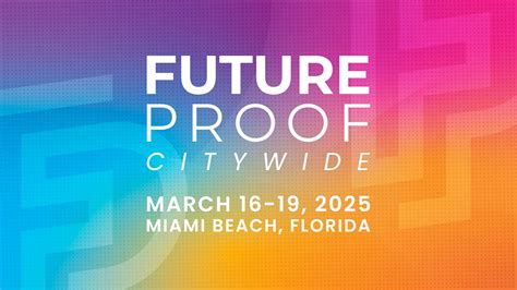 Future Proof Announces Biggest Event Concept Yet - Future Proof