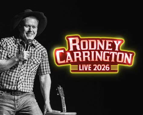 RODNEY CARRINGTON Tickets | Midland, TX | Wagner Noël Performing Arts ...
