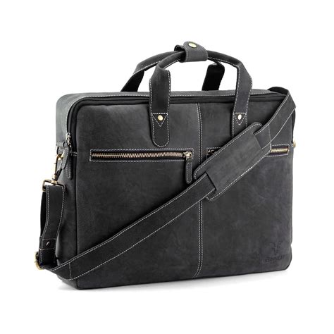 Goatter Hunter Leather 16" Inch Laptop Messenger Bag/Office Bag For Me