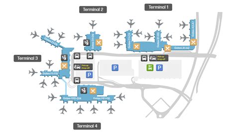 FLL International Airport – terminal map | Airportmaps.com