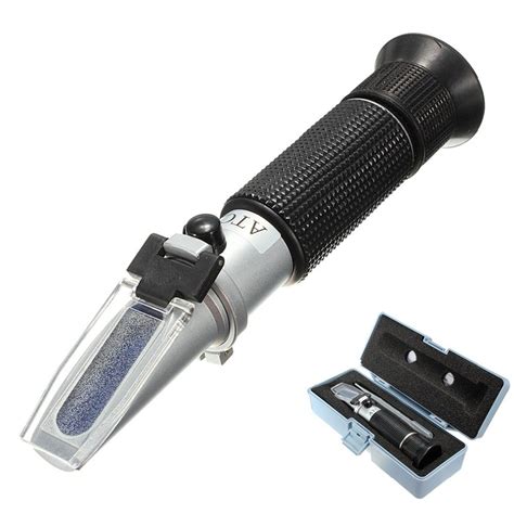 New Hand held RSG-100ATC 0-32% Black Brix Beer Sugar Wine Wort Wine ...