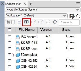 Publishing files to PDM
