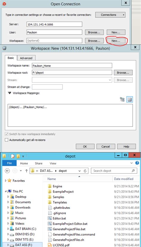 Image result for Unreal Engine Perforce Setup