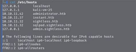 Sightless HackTheBox Walkthrough – MyHackerTech