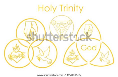 Holy Trinity Symbol Stock Vector (Royalty Free) 1127081555