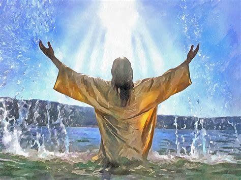 Jesus Baptism Holy Spirit Holy Spirit Church Today, We Celebrate The