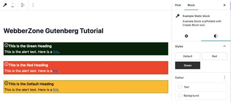 WordPress Blocks Tutorial 的图像结果