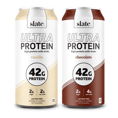 Slate: High Protein Shakes and Iced Coffees – Slate Milk