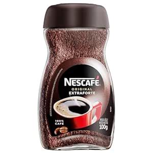 Nescafe Original Extra Forte Coffee 100% Cafe, Ground, Glass Bottle, 3. ...