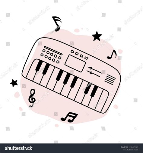 Image result for Music Keyboard Drawing