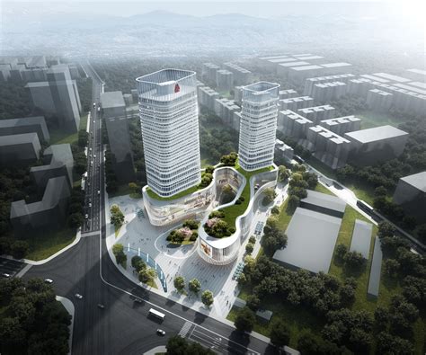 乐山电力总部基地 - 公共建筑设计 - 四川国鼎建筑设计有限公司