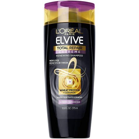 L'Oreal Total Repair Extreme Shampoo, Extremely Damaged Hair 12.6 oz ...