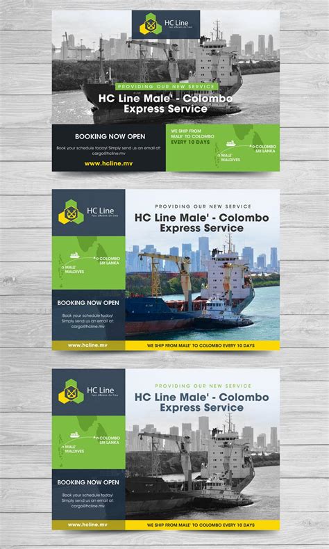 Design a Flyer for a Shipping Company Announcement | Freelancer