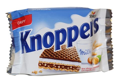 Buy KnoppersChocolate Hazelnut Wafers, 25 g (Pack of 24) Online at ...