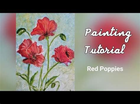 Image result for Paint Poppies Tutorial