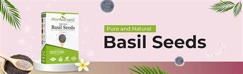 Attar Ayurveda Sabja Basil Seeds