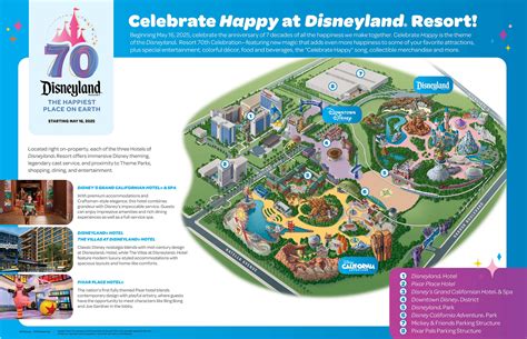 Disneyland attractions map | Pjptravel.com