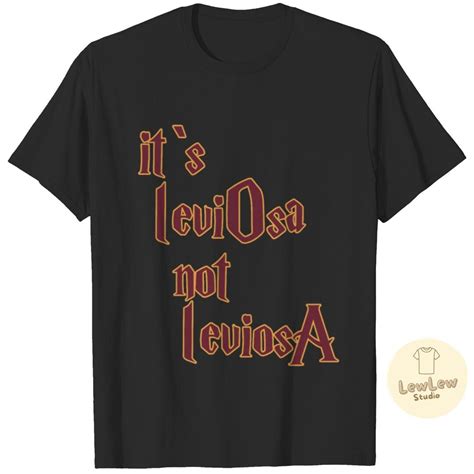 It's Leviosa Not Leviosa Hermione Shirt 2D Retro Hermione - Etsy