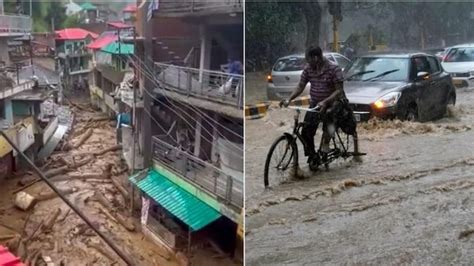 North india rain: കനത്ത മഴ; ഹിമാചലില്‍ വെള്ളപ്പൊക്ക മുന്നറിയിപ്പ് ...