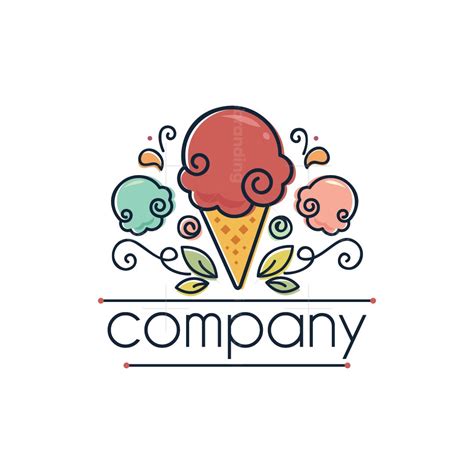 Ice Cream Logos Vintage Ice Cream Logo