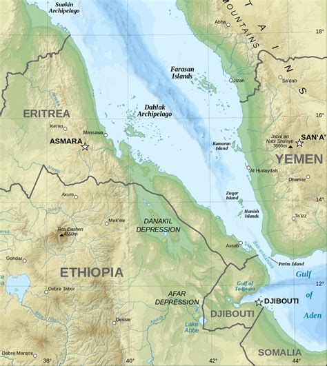 Width Of Bab Al Mandab Strait