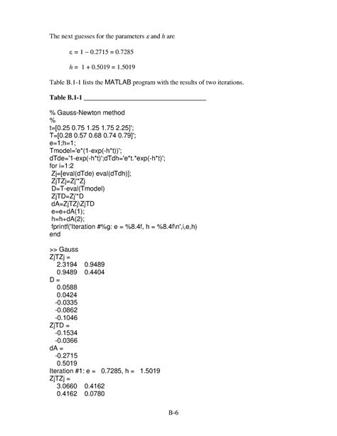 Chemical Engineering-28 - The next guesses for the parameters ε and h ...