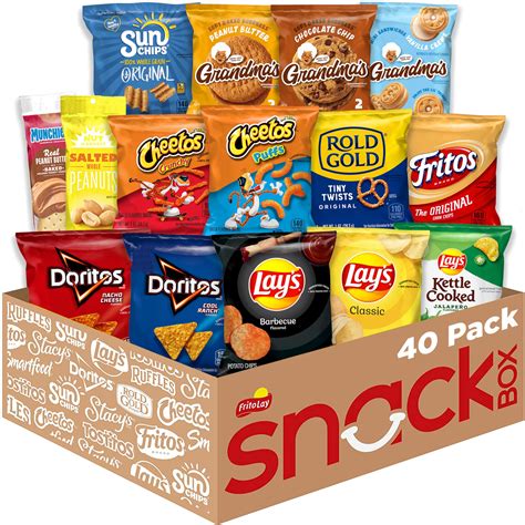 Snapklik.com : Frito-Lay Ultimate Classic Snacks Package, Variety ...