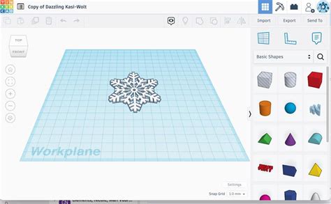 Three D Snowflake Tutorial 的图像结果