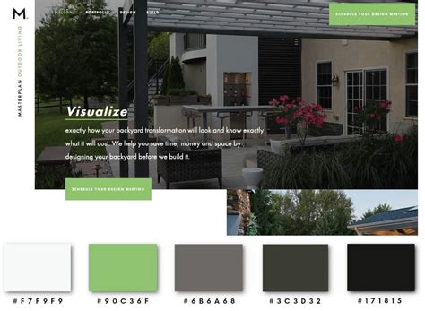 Green Website Color Schemes 的图像结果