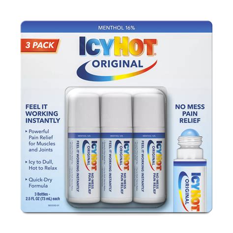 Icy Hot Medicated No Mess Applicator 3 ct | BJ's Wholesale Club
