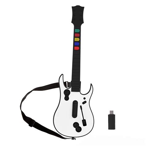 Guitar Hero Guitar, Wireless PC Guitar Hero Controller for PlayStation ...