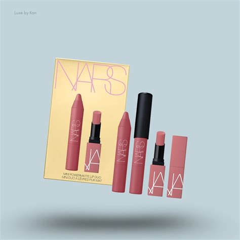 NARS Mini Powermatte Lip Duo – Dolce Vita & American Woman – Luxe by Kan